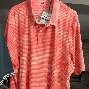 Men’s XXL puma performance SPF 40 golf shirt